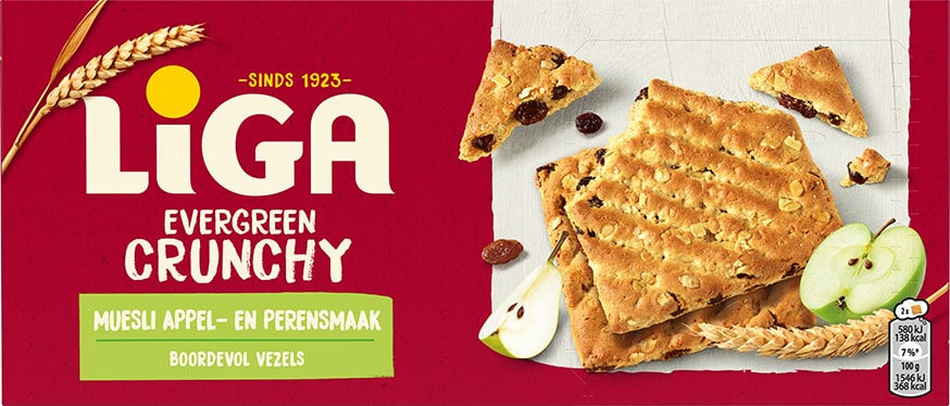 LiGA Evergreen Crunchy Appel-En Perensmaak