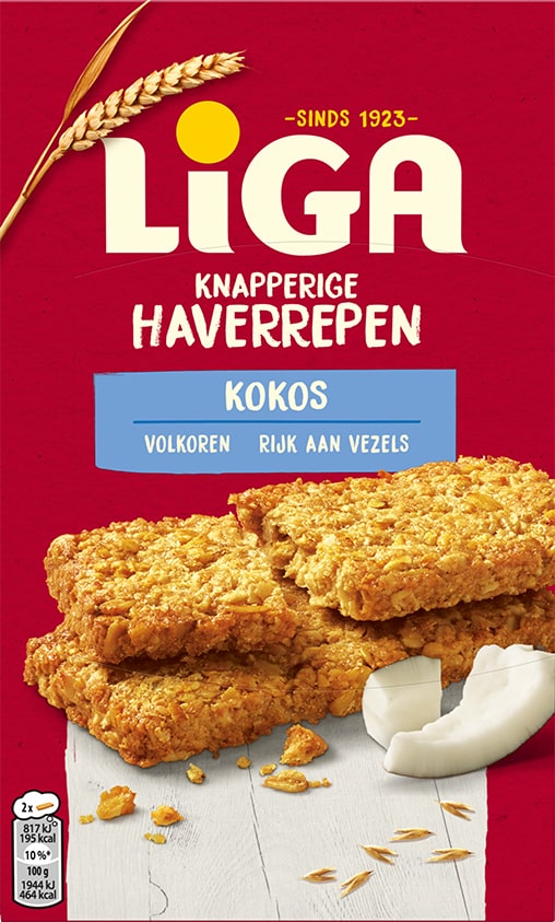 LiGA Knapperige Haverrepen Kokos