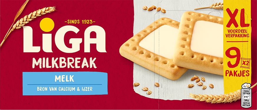 LiGA Milkbreak Melk Voordeelverpakking